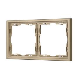 Рамка пластиковая Arlight FRM-NOBE-SFPL-2-GD 054217