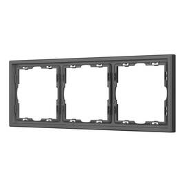 Рамка пластиковая Arlight FRM-NOBE-SFPL-3-GR 054222