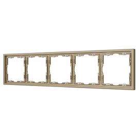 Рамка пластиковая Arlight FRM-NOBE-SFPL-5-GD 054229