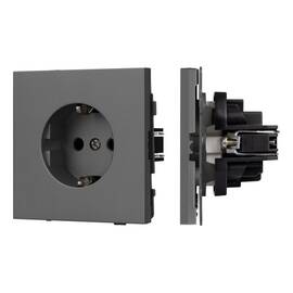 Механизм электрической розетки Arlight SCT-NOBE-MEU1-SFPL-GR (230V, 16A) 054279