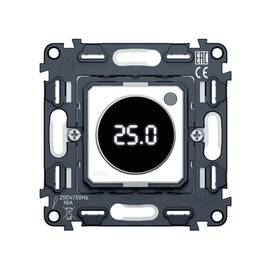 Механизм терморегулятора с цифровым дисплеем с подсветкой и датчиком для теплого пола 16A-250V QUANT