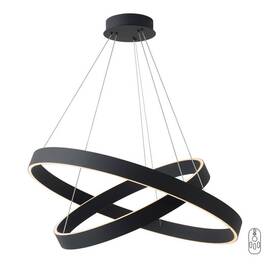 Подвесная люстра Crystal Lux TRON SP123W LED BLACK