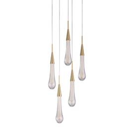 Подвесной светильник Delight Collection Pour MD2060-5A br.brass