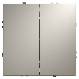 Проходной переключатель двухклавишный Voltum S70 VLS020303