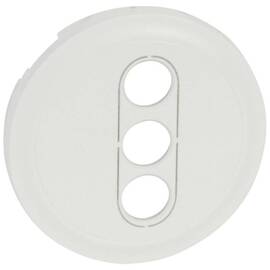 Лицевая панель Legrand Celiane розетки аудио/видео RCA белая 068213