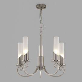 Подвесная люстра Eurosvet 60117/5 никель Smart a050018