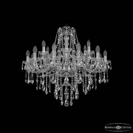 Подвесная люстра Bohemia Ivele Crystal 1415/12+6/300 Ni