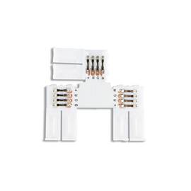 Соединитель T для светодиодной ленты 5050 12/24V (4 конт.) GS7001 (5шт) Ambrella Light Illumination