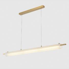 Подвесной светильник Crystal Lux TUNNEL SP40 LED BRASS