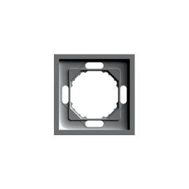 Рамка 1-местная Stekker Эмили PFR00-5001-09 антрацит soft touch 49936