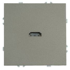 Розетка HDMI 2.0 Type A (механизм) Stekker Эмили RST00-5118-09 антрацит soft touch 50168