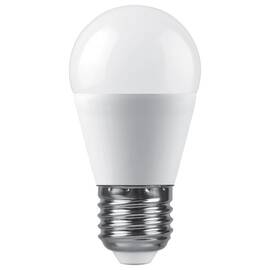 Лампа светодиодная Feron LB-990 шар матовый E27 15W 175-265V 6400K 52078