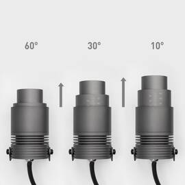 Уличный светильник Arlight ALT-RAY-ZOOM-R61-12W Warm3000 (DG, 10-60 deg, 230V) (IP67 Металл) 026447(