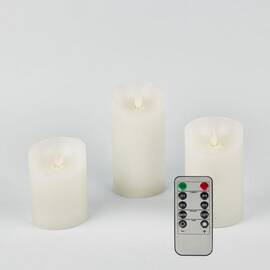Набор свечей светодиодных Uniel ULD-F055 WARM WHITE RC CANDLE SET3 UL-00008623