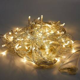 Гирлянда бахрома с эффектом мерцания Uniel ULD-B50006-880/TTK WARM WHITE IP44 UL-00013329