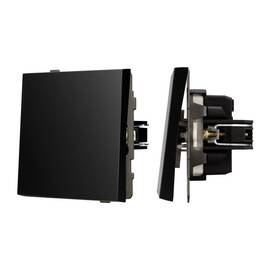 Механизм выключателя одноклавишный непроходной Arlight SWT-TENDO-MK01-PL-BK (230V, 10A) 054035