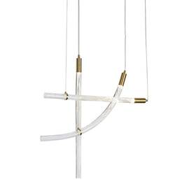 Подвесной светильник Delight Collection OD2412 OD2412-3 gold/clear