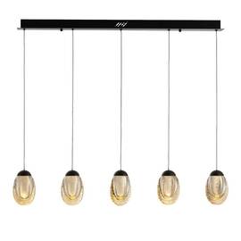 Подвесной светильник Delight Collection MD25090022-5B matt black/champagne