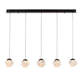 Подвесной светильник Delight Collection MD25030003-5B matt black/clear