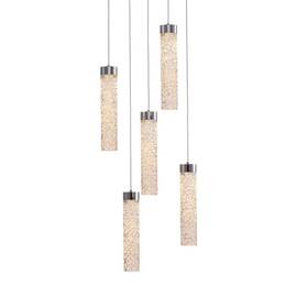 Подвесной светильник Delight Collection MD24030028-5A chrome/clear