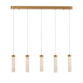 Подвесной светильник Delight Collection MD24030028-5B brass/clear