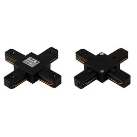 Х-образный соединитель для однофазного шинопровода IMEX TR-X BK