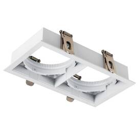 Рамка двойная квадратная встраиваемая для светодиодных модулей 0750xx Lightstar Stella 075226