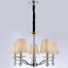 Подвесная люстра Illumico IL1151-5PPA-29 CR Romei