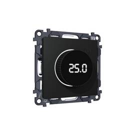 Комплект механизма терморегулятора с цифровым дисплеем с подсветкой и датчиком для теплого пола ALFA