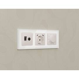 Комплект механизма электрической розетки 2USB С+C 20W Ambrella Volt MA210510 (быстрая зарядка) с/з н