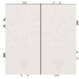 Выключатель 2-кл.самовозвр. (механизм) Stekker Эмили RSW10-5113-08 кашемир soft touch 50365