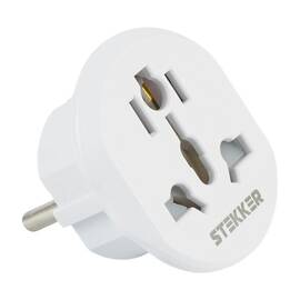 Адаптер-переходник для евровилки с/з ультраплоский Stekker ADP16-06-20W 50412