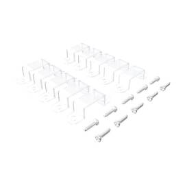 Комплект пластиковых держателей Apeyron для 8мм неона мини/двустороннего для бокового крепления 09-4