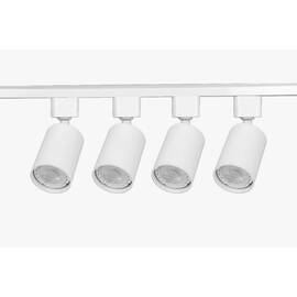 Трековый однофазный светильник (4 шт.) Эра TR70-SET4-GU10-WH Б0063933