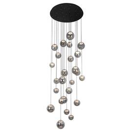 Каскадная люстра Modelux ML.2338.25 BK-CR