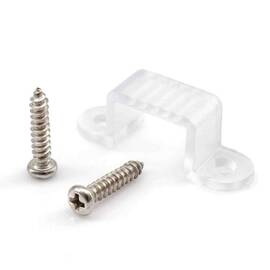 Крепеж пластиковый для светодиодной ленты Apeyron 220В (10-62, 10-63, 17-42, 17-43, 17-44) 09-37