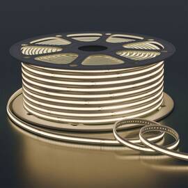 Светодиодная лента Apeyron 220В COB 9Вт/м 4000К 50м IP65 10-111