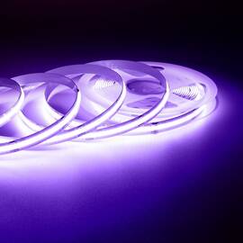 Светодиодная лента Apeyron 3м, 24В, 11Вт/м, COB, 352д/м, IP20 Фиолетовый 187ОО