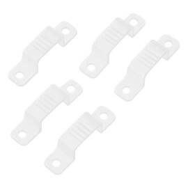 Клипса фиксирующая для светодиодной ленты SMD/COB 220В комплект 10 шт WOLTA MC10-SMD/COB-220V