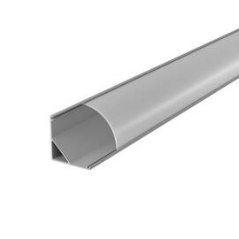 Профиль алюминиевый угловой накладной WOLTA WAP-S-16/16/2000-A-LITE