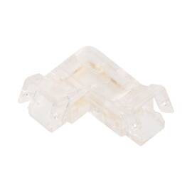 Коннектор угловой для одноцветной SMD ленты шириной 5мм, комплект 3шт WOLTA WLS-2PIN-5MM-MONO-L