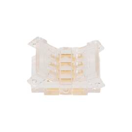 Коннектор последовательный для ленты SMD RGB шириной 10мм, комплект 3шт WOLTA WLS-4PIN-RGB-10MM-I