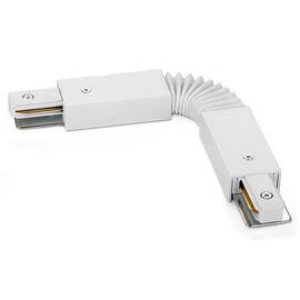 Коннектор гибкий для однофазного шинопровода WOLTA WTL-FC/01W Белый