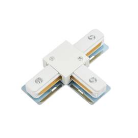 Т-образный коннектор для однофазного шинопровода Myfar Accessories for Single MT0101-CT-W