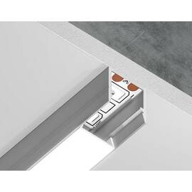 Профиль накладной для светодиодной ленты до 8мм Ambrella Light Illumination GP1650AL