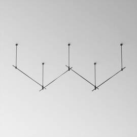 Основание Long двухуровневое на жестких подвесах для трековых светильников Maytoni Technical Flarity