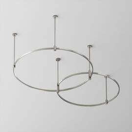 Основание Medium круглое двухуровневое на жестких подвесах для трековых светильников Maytoni Technic