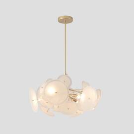 Люстра на штанге Crystal Lux DANDELION SP6 GOLD