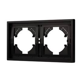 Рамка пластиковая на 2 поста Arlight FRM-TENDO-PL-2-BK 053840