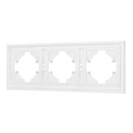 Рамка пластиковая на 3 поста Arlight FRM-TENDO-PL-3-WH 053843